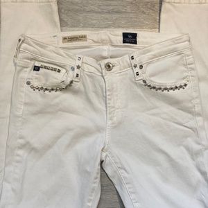 LIMITED EDITION EMBELLISHED AG THE SKINNY ANKLE LEGGING